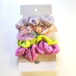 Nordstrom Brass Plum PB Assorted Scrunchies